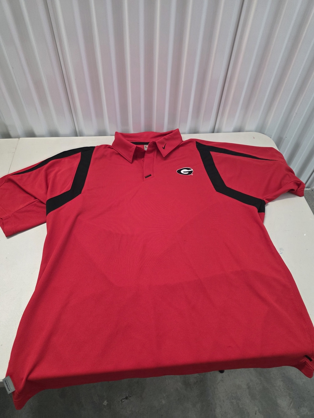 Nike UGA Bulldogs Polo Shirt Men's Size XXL